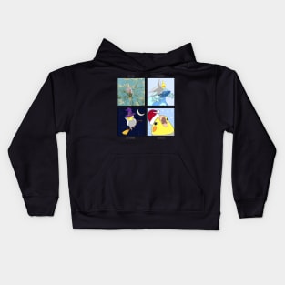 Seasons of the Birb Kids Hoodie